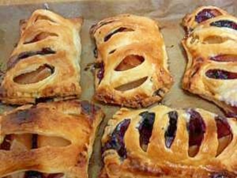 冷凍パイシートで簡単フルーツパイ